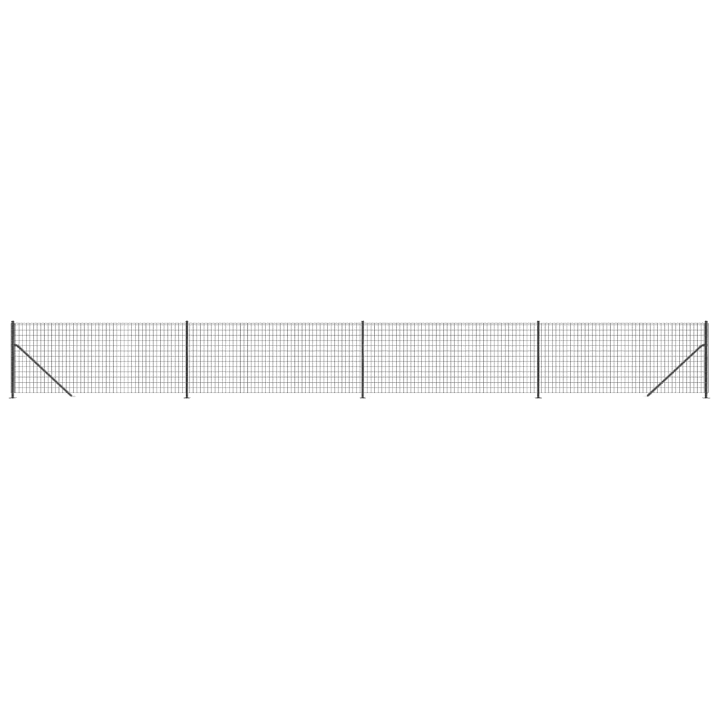 Vidaxl Fet Fet avec bride 1,1x10 m anthracite -colored