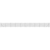 Clôture en mailles vidaxl avec bride 1,4x25 m de couleur anthracite - afbeelding 2