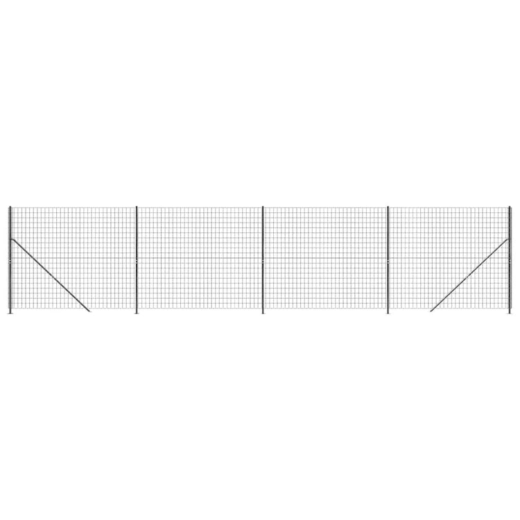 Vidaxl Fet Fet avec bride 1,4x10 m anthracite -colored