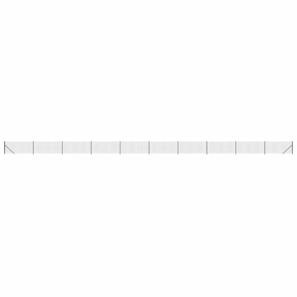 Vidaxl Fet Fet avec flens 1x25 m de couleur anthracite