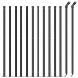 Vidaxl Fet Fet avec flens 1x25 m de couleur anthracite - afbeelding 3
