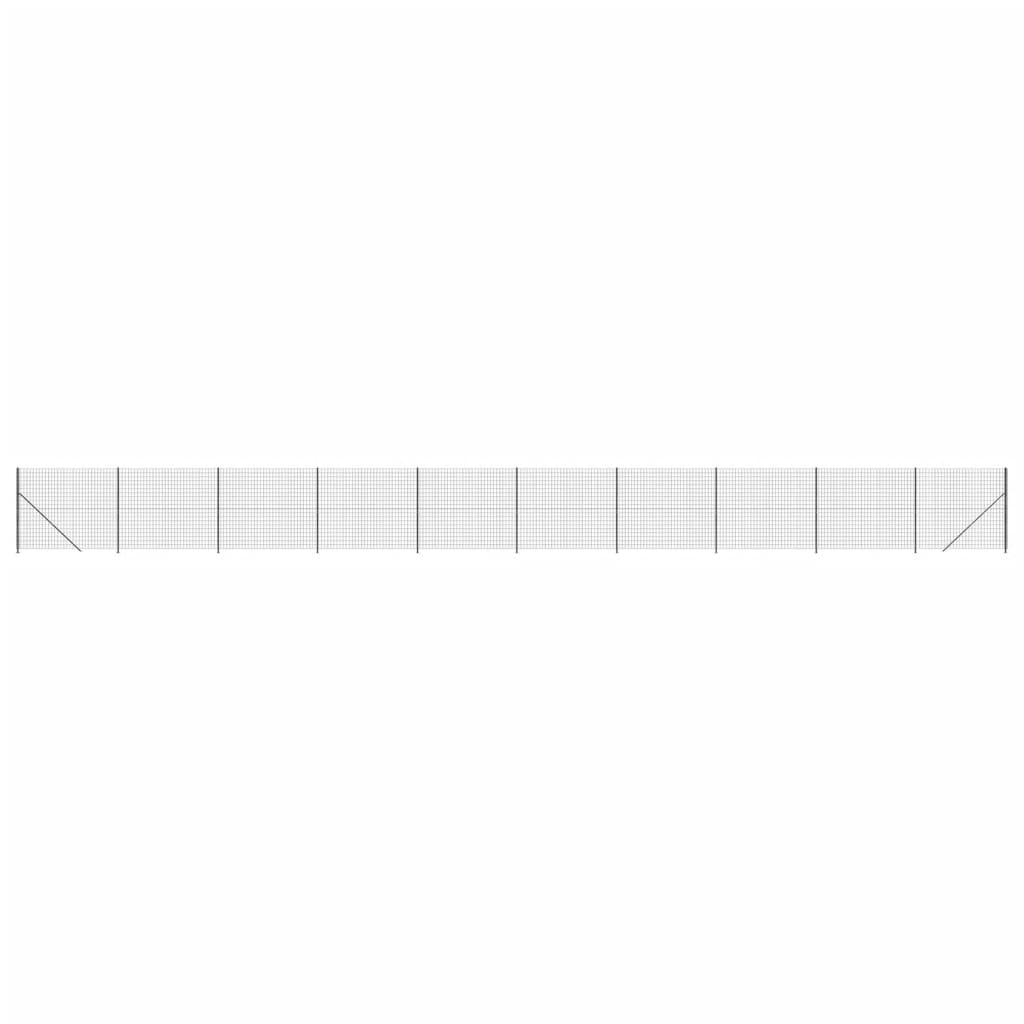 Vidaxl Fet Fet avec bride 2,2x25 M anthracite -colored