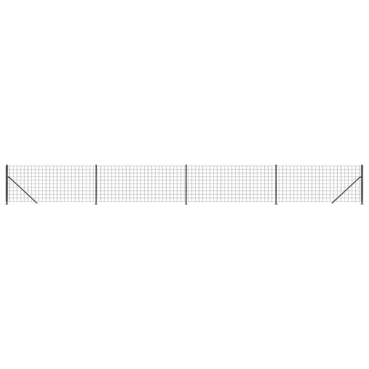 Vidaxl Fet Fet avec bride 1,1x10 m anthracite -colored