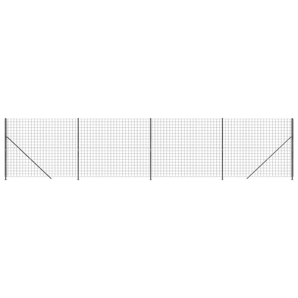 Vidaxl Fet Fet avec bride 1,4x10 m anthracite -colored