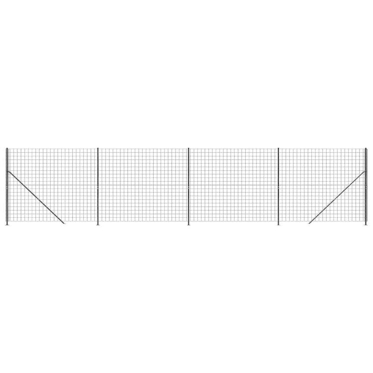 Vidaxl Fet Fet avec bride 1,4x10 m anthracite -colored