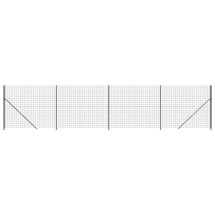 Vidaxl Fet Fet avec bride 1,8x10 m anthracite -colored