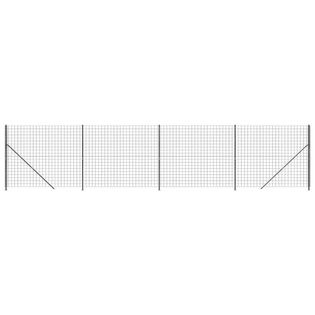 Vidaxl Fet Fet avec des flens 2x10 m anthracite -colored