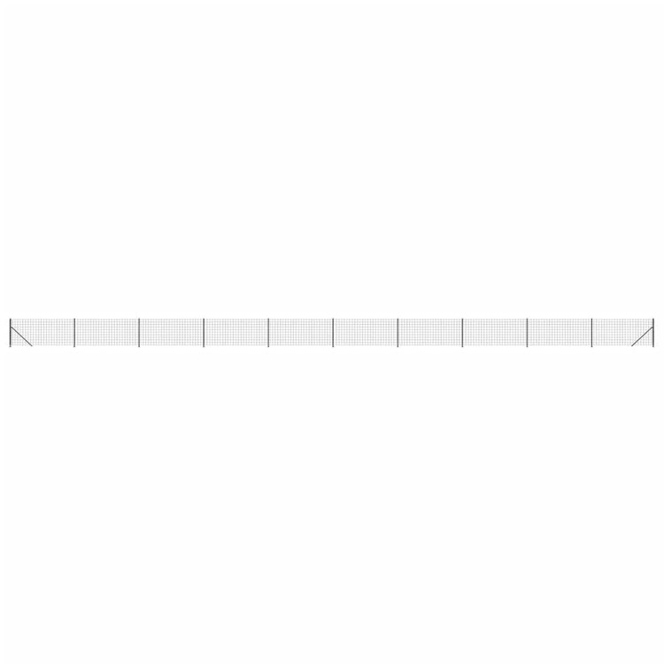 Vidaxl Fet Fet avec bride 1,1x25 M anthracite -colored