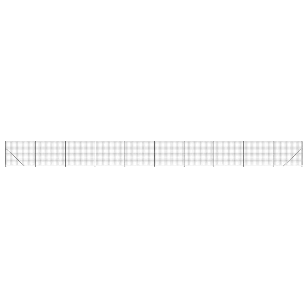 Vidaxl Fet Fet avec bride 2,2x25 M anthracite -colored