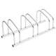 Rack de vélos Vidaxl pour 3 vélos en acier galvanisé