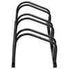 Rack de vélo vidaxl pour 3 vélos en acier noir
