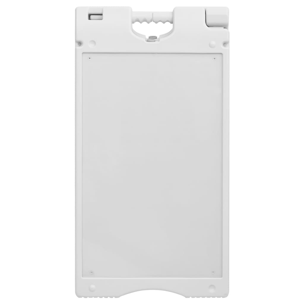 Vidaxl Sandwichbord 45x7x84.5 cm Gray HDPE