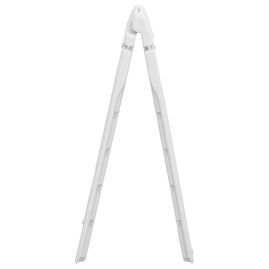 Vidaxl Sandwichbord 45x7x84.5 cm Gray HDPE