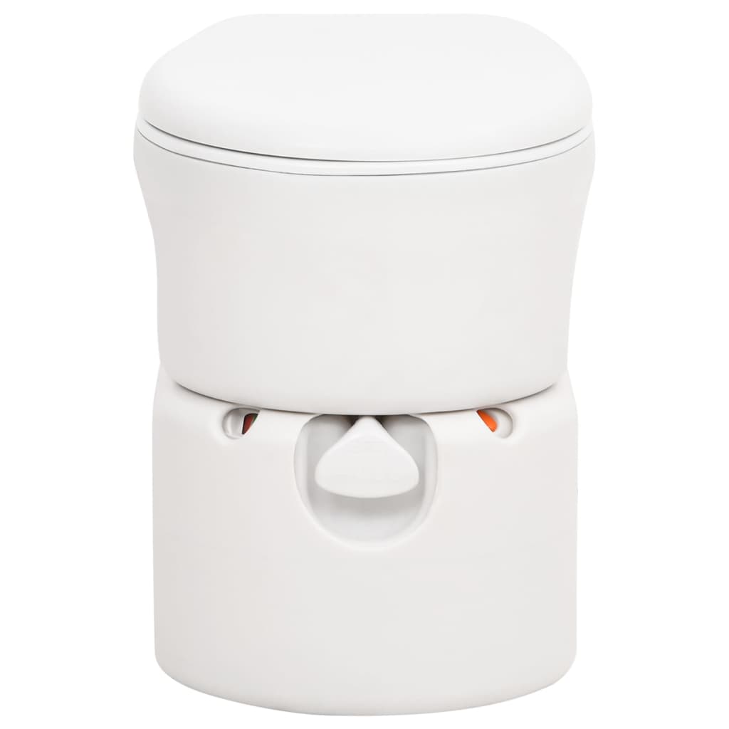 VidaXL toilettes de camping intégrées 24+17 l HDPE émaillée