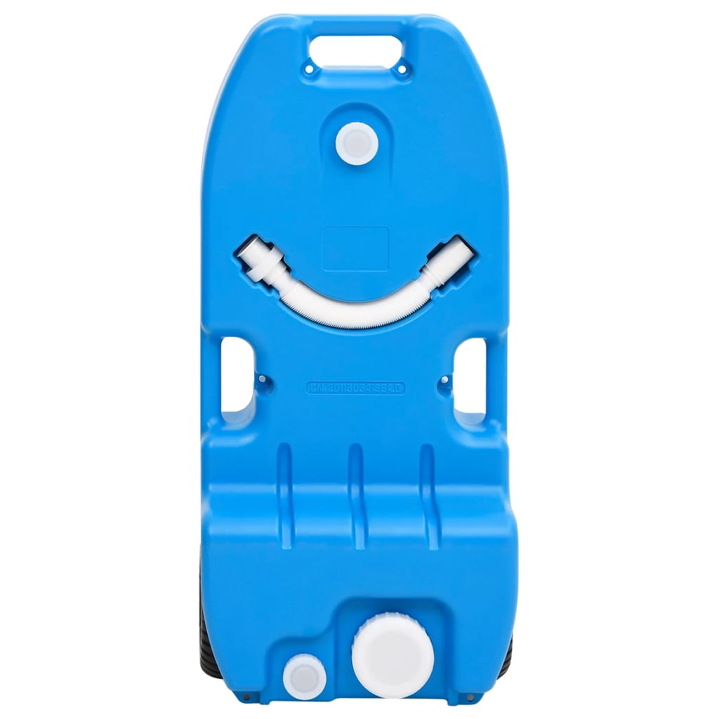 Vidaxl Tank sur roues sur roues 25 l bleu