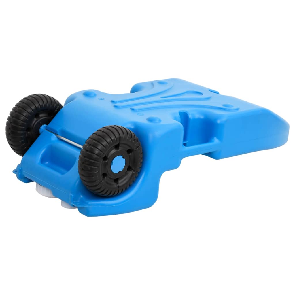 Vidaxl Tank sur roues sur roues 25 l bleu