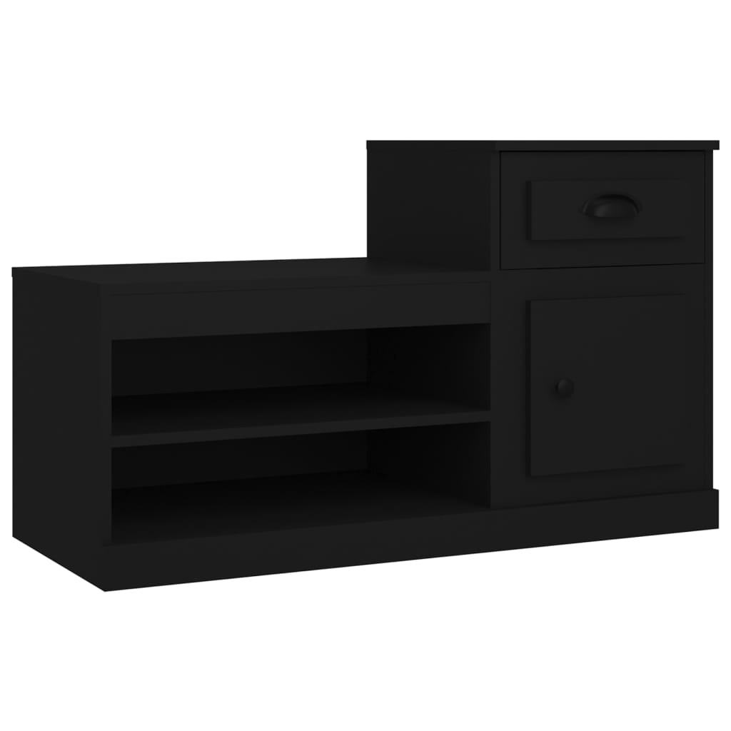 Armoire à chaussures Vidaxl 100x42x60 cm en bois de bois