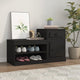 Armoire à chaussures Vidaxl 100x42x60 cm en bois de bois