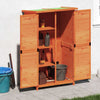 Vidaxl hangar de jardin 83x57x140 cm en pin massif brun