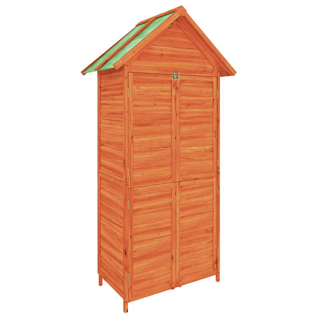 SHED JARDINE VIDAXL 89x52.5x175 cm Pine solide brun