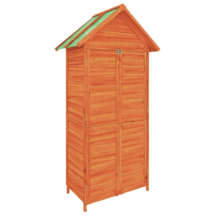 SHED JARDINE VIDAXL 89x52.5x175 cm Pine solide brun