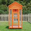 VIDAXL AVIÈNE 91.5X53X170 CM PIN SOLID BRORN