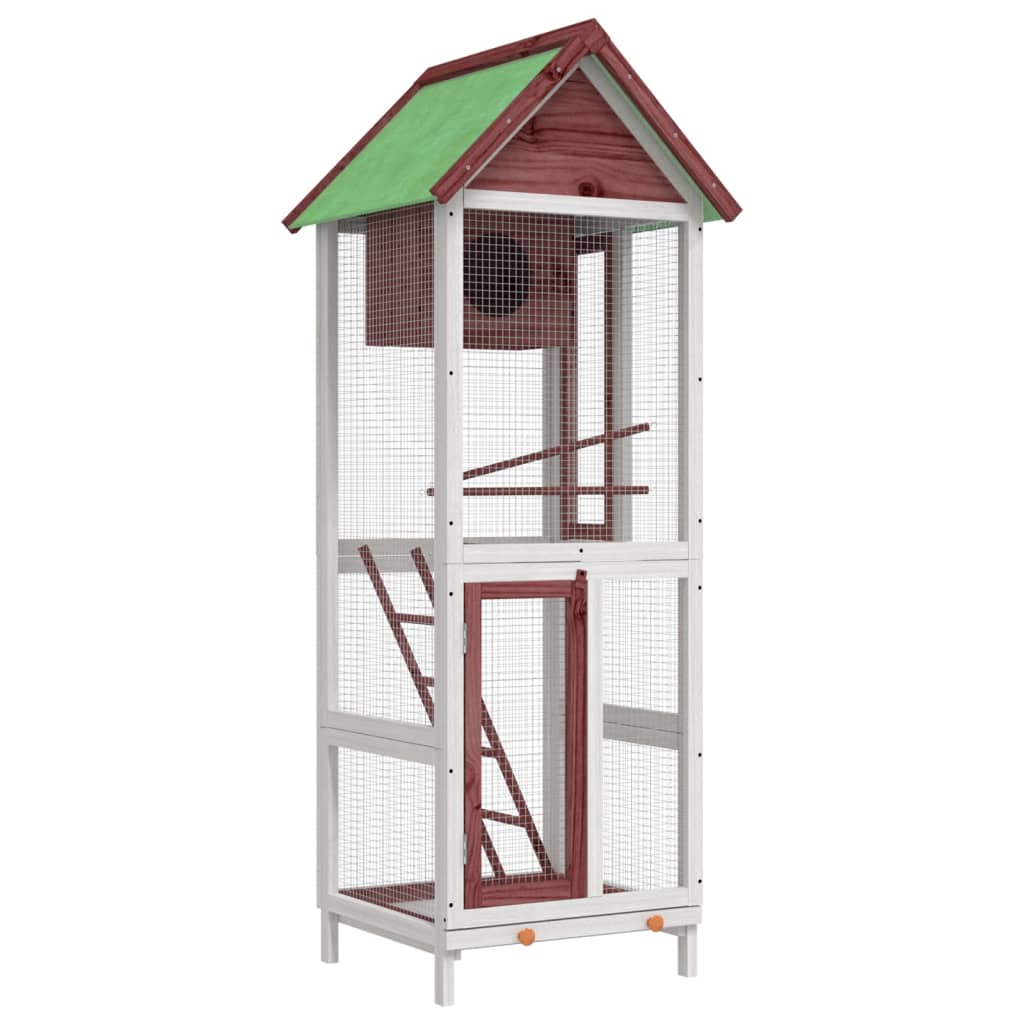 VIDAXL AVIALE 60X58.5x160 cm Pine solide
