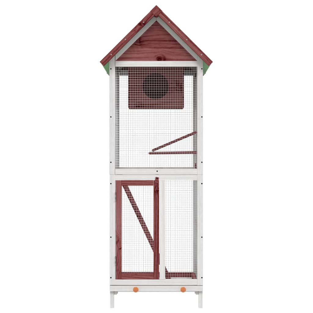 VIDAXL AVIALE 60X58.5x160 cm Pine solide