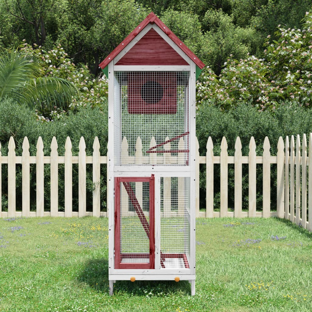 VIDAXL AVIALE 60X58.5x160 cm Pine solide
