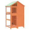 VIDAXL AVIÈRE 97X81X152 CM PIN SOLID BRORN