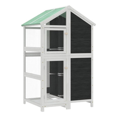 VIDAXL AVIÈNE 97X81X152 CM GRAI