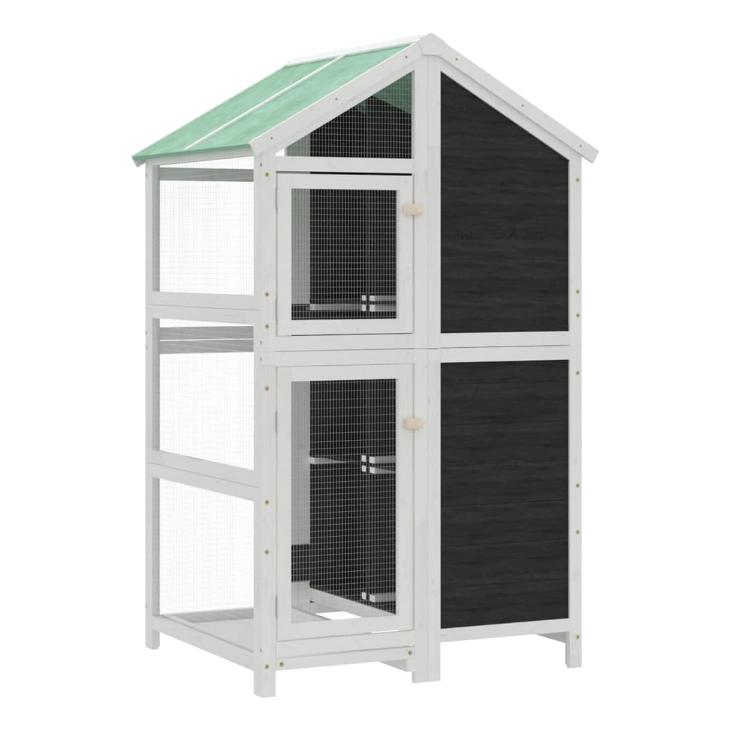 VIDAXL AVIÈNE 97X81X152 CM GRAI