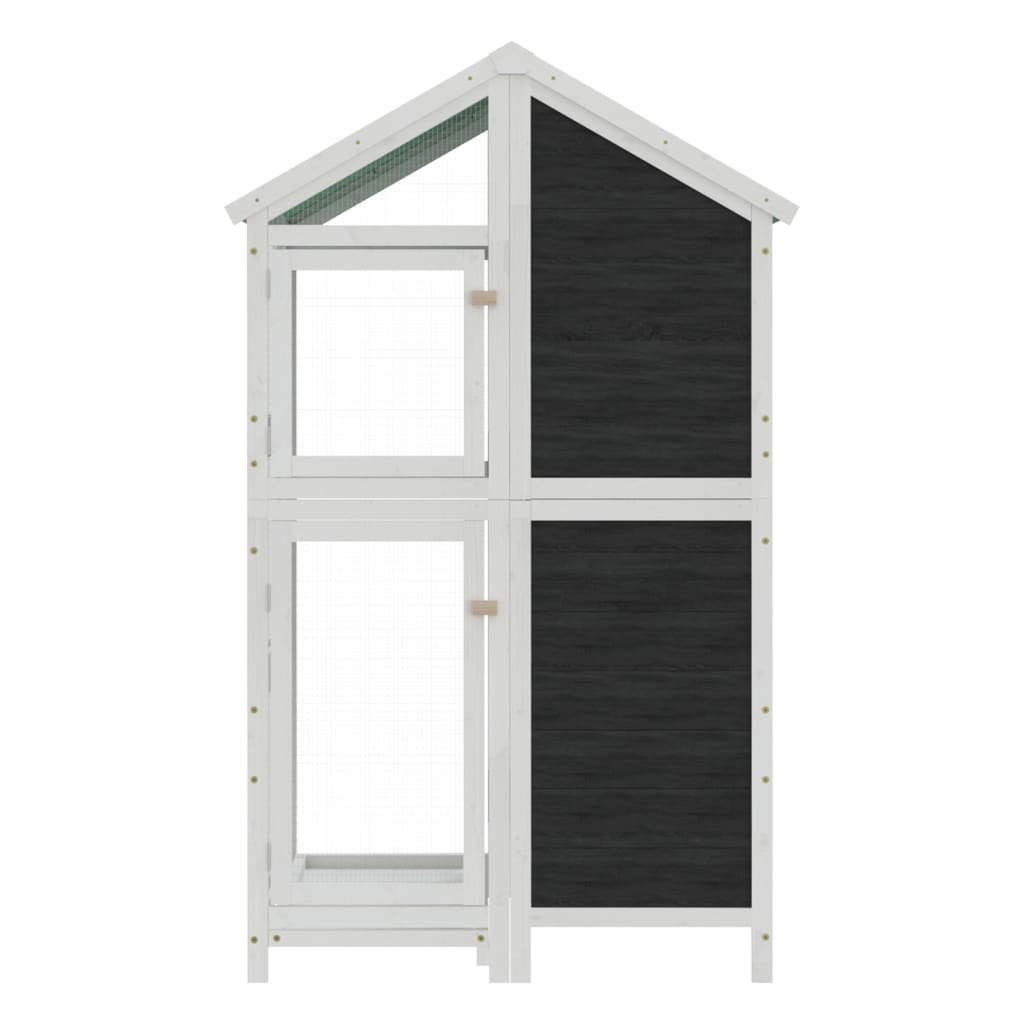 VIDAXL AVIÈNE 97X81X152 CM GRAI