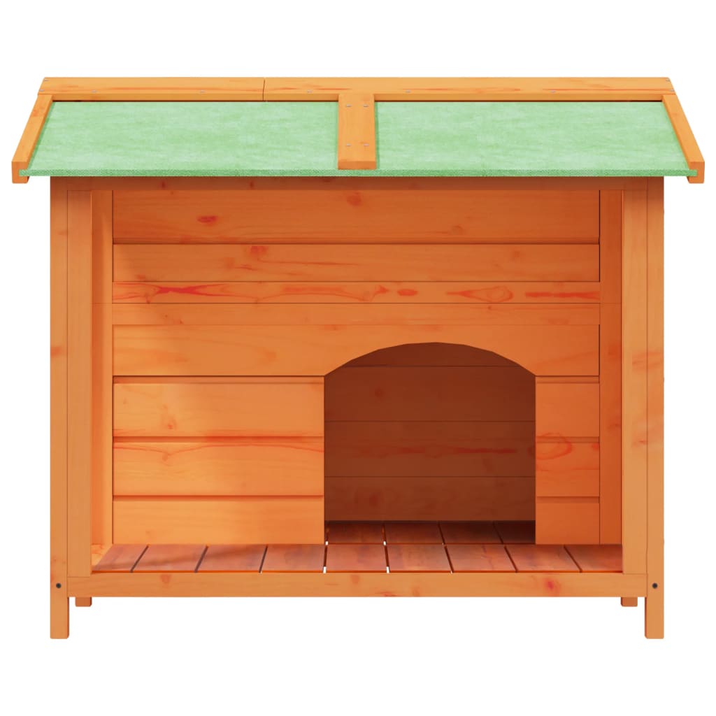 Vidaxl dog loft 96x87x80,5 cm en pin massif brun
