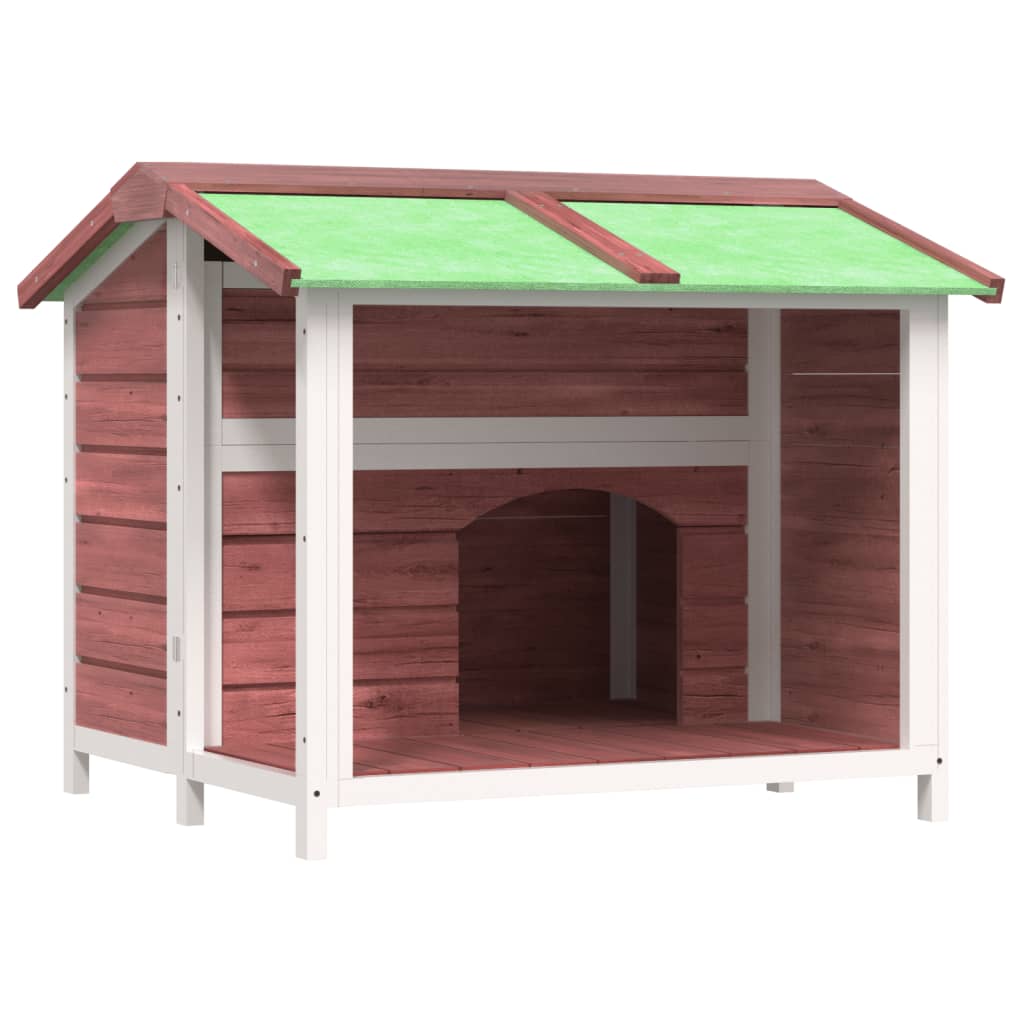 Vidaxl Dog Loft 96x87x80,5 cm Aguleuse en pin solide -colore