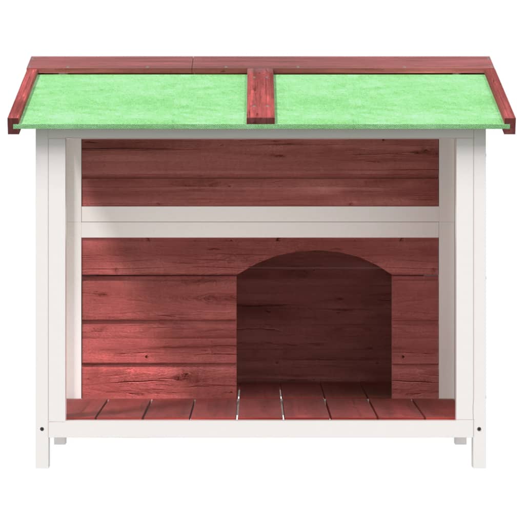 Vidaxl Dog Loft 96x87x80,5 cm Aguleuse en pin solide -colore
