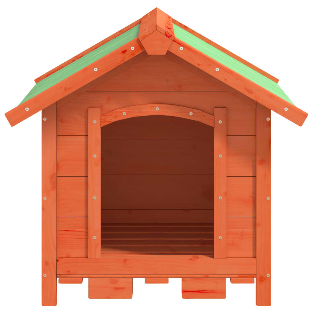 Vidaxl Dog Loft 65x65x61,5 cm en pin solide brun