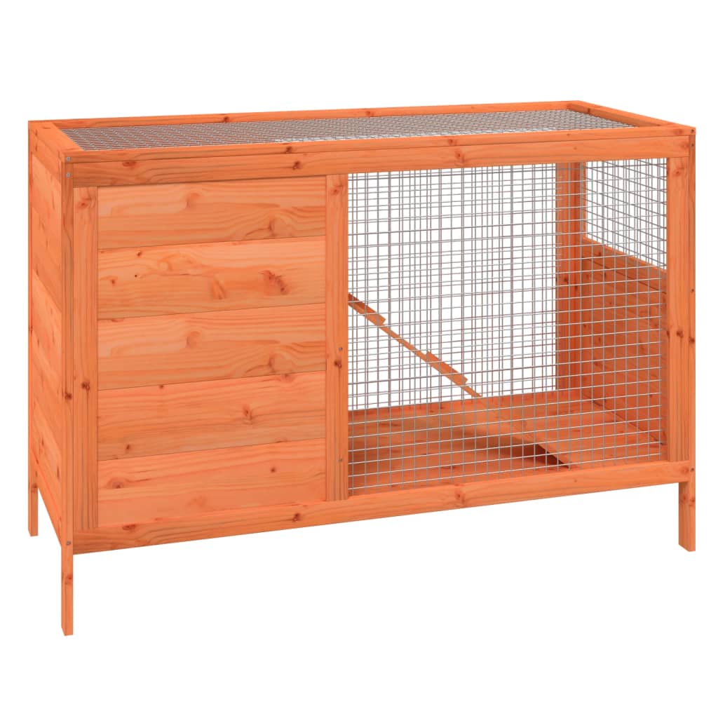 Vidaxl Rabbit Hutch 103x44x69.5 cm Brunier
