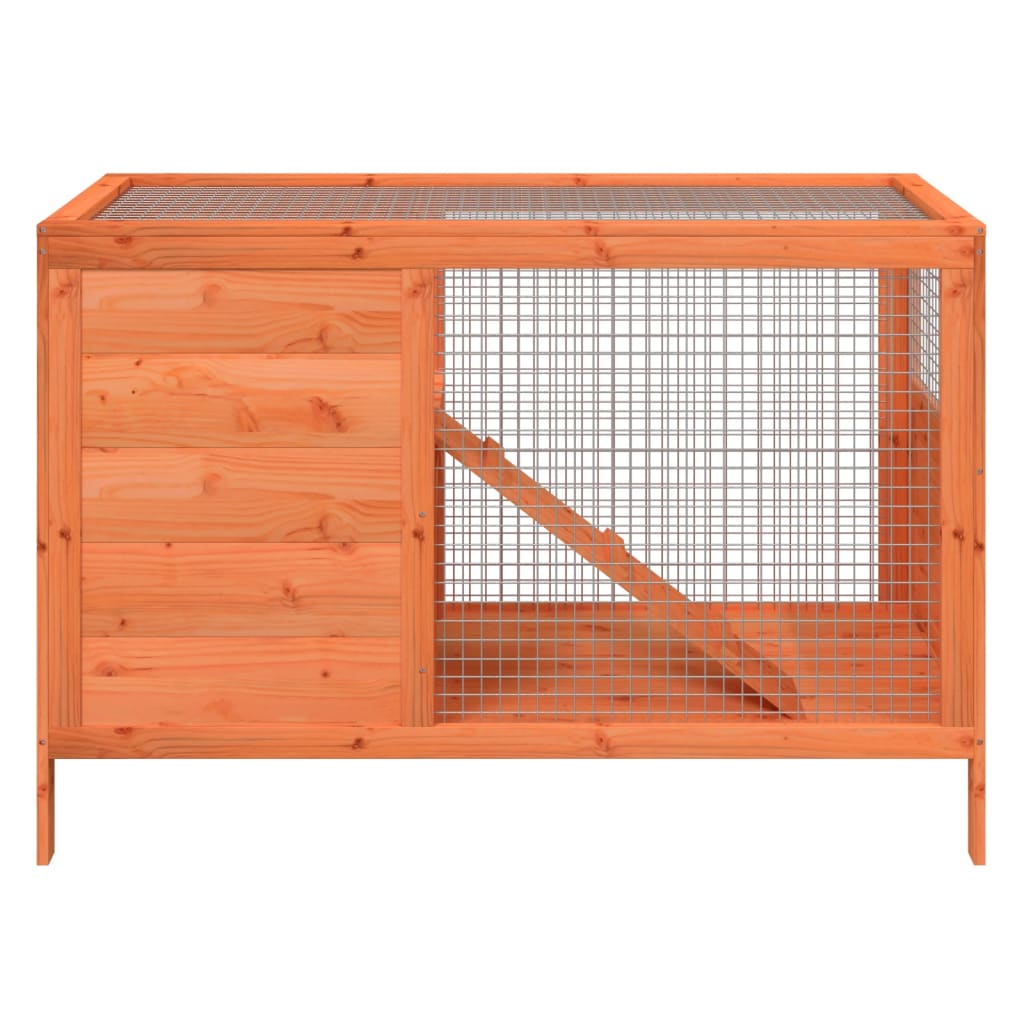 Vidaxl Rabbit Hutch 103x44x69.5 cm Brunier