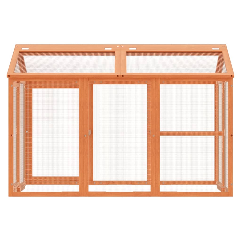 Anneaux d'animaux vidaxl 141x94x104 cm