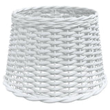 Abstrape à lampe à plafond Vidaxl Ø40x26 cm en osier blanc - afbeelding 2