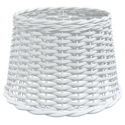 Abstrape à lampe à plafond Vidaxl Ø40x26 cm en osier blanc
