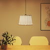 Abstrape à lampe à plafond Vidaxl Ø40x26 cm en osier blanc
