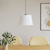 Abstrape à lampe à plafond Vidaxl Ø40x26 cm en osier blanc