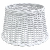 Abstrape à lampe à plafond Vidaxl Ø45x28 cm en osier blanc - afbeelding 2