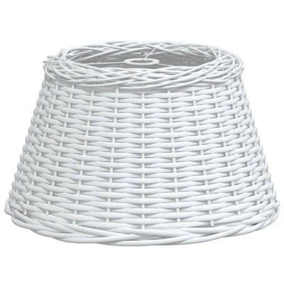 Abstrape à lampe de plafond Vidaxl Ø50x30 cm en osier blanc