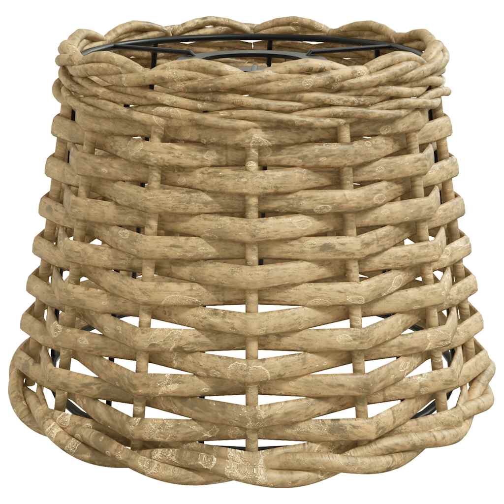 Abstrape à lampe à plafond Vidaxl Ø20x15 cm en osier brun