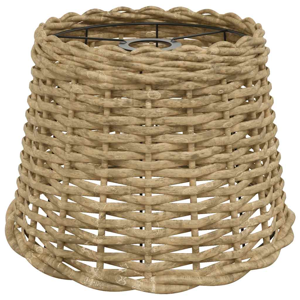 Abstrape à lampe à plafond Vidaxl Ø30x20 cm en osier brun