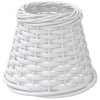 Vidaxl Ahemps à lampe Ø15x12 cm en osier blanc