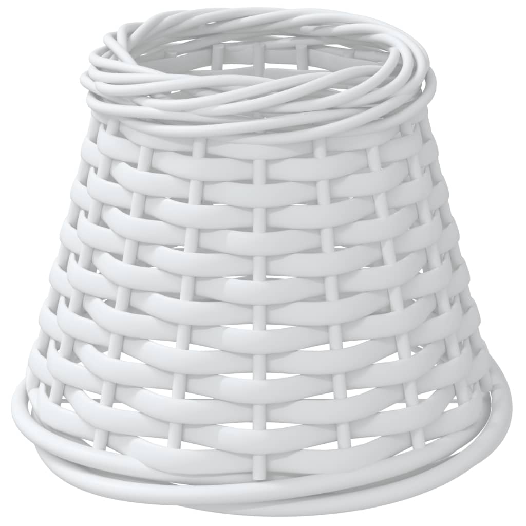 Vidaxl Ahemps à lampe Ø15x12 cm en osier blanc
